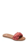 Bp. Santos Slide Sandal In Red Bandanna