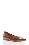 Rebecca Allen The Skim Flat In Dark Brown