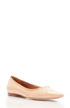 Rebecca Allen The Skim Flat In Light Beige