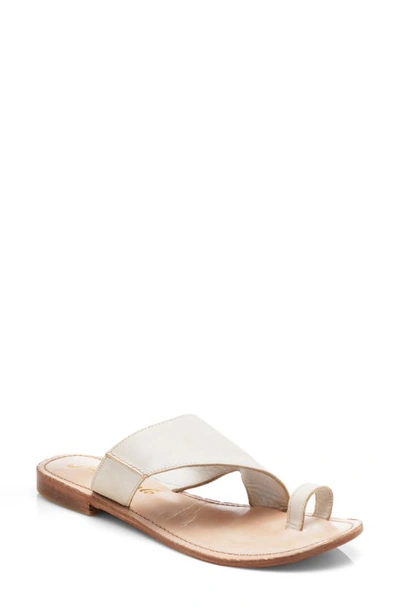 Free People Sant Antoni Sandal In White Leather