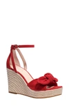 KATE SPADE TIANNA ESPADRILLE WEDGE SANDAL,K3803