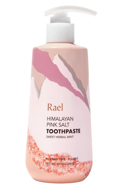 Rael Himalayan Pink Salt Toothpaste Bottle With Pump