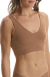 Commando Butter Comfy Bralette In Toffee