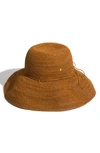 Helen Kaminski 'provence 12' Packable Raffia Hat In Antique