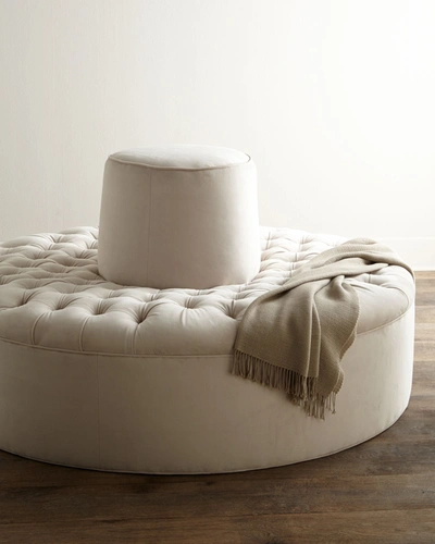 Old Hickory Tannery Audrey Tufted Conversation Settee