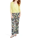 Nic + Zoe Petite 4-way Linen-blend Cardigan In Kiw