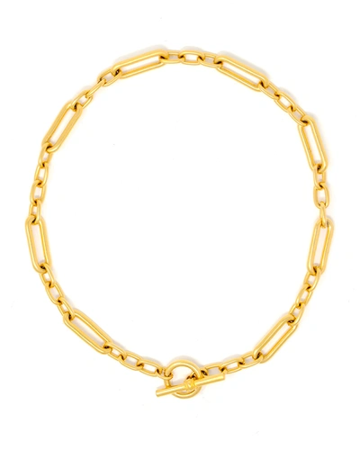 Ben-amun Gold Oval Link Chain Necklace