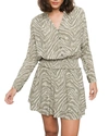 Rails Jasmine Tiger-print Long-sleeve Dress In Safari Wild Cat