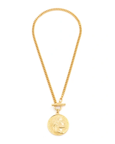 Ben-amun Gold Coin Pendant Necklace
