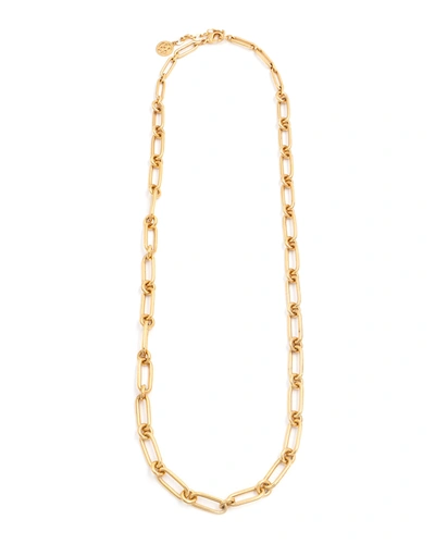 Ben-amun Long Gold Link Chain Necklace