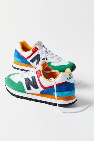 New Balance 574 Rugged Sneaker In Green Multi ModeSens