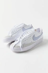Nike White & Taupe Blazer Low '77 Sneakers In White