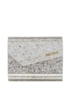 Jimmy Choo Womens Champagne Candy Micro Glitter-embellished Acrylic Clutch Bag 1size In Grey