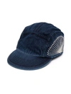 Kapital Denim Baseball Cap In Blue