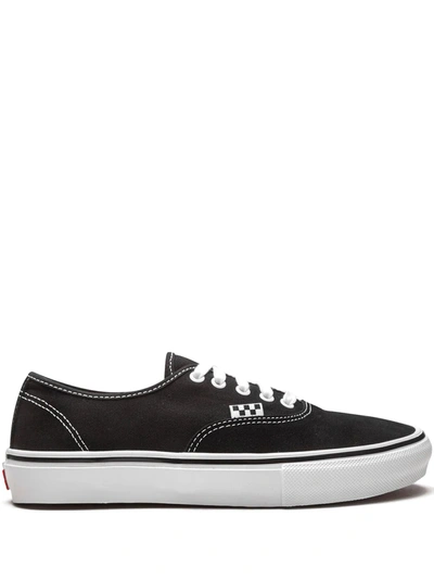 Vans Skate Authentic Low-top Sneakers In Black