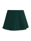 Karla Colletto Swim Ines A-line Skirt In Spruce