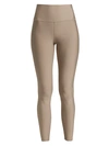 Alo Yoga High-waist Leggings In Gravel