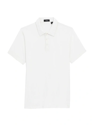 Theory Cosmo Regular-fit Polo Shirt In Air Force