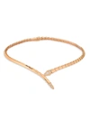 Bvlgari Women's Serpenti Viper 18k Rose Gold & Pavé Diamond Necklace