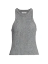 NAADAM RIBBED HALTERNECK TANK TOP,400014463310