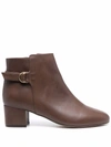 TILA MARCH NORDIC BUCKLED ANKLE BOOTS