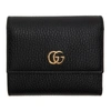 GUCCI BLACK GG MARMONT WALLET