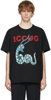 GUCCI BLACK FREYA HARTAS EDITION 'ICCUG' T-SHIRT