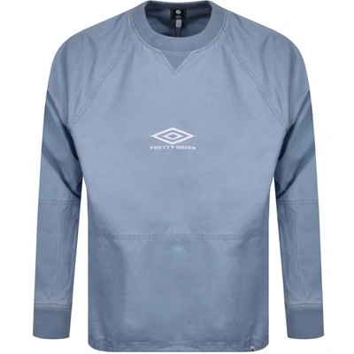 Pretty Green X Umbro Training Top Blue | ModeSens