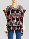 Etro Tassel-detail Wool Jumper In Black