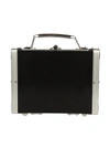 Comme Des Garçons Black Aluminum Trunk Bag In 1