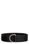 A-COLD-WALL* FABRIC BELT WITH LOGO,ACWUA049 BLACK