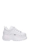 BUFFALO SNEAKERS IN WHITE LEATHER,BFL1339-14