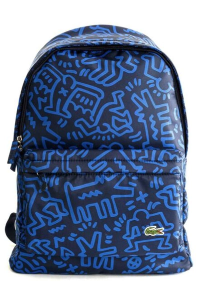 Lacoste Mens Keith Haring Canvas Backpack ModeSens