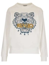 KENZO KENZO TIGER EMBROIDERED CREWNECK SWEATSHIRT