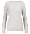 Brunello Cucinelli Cashmere Basic Crewneck Sweater In Grey