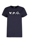 Apc A.p.c. T Shirts And Polos Blue In Blue