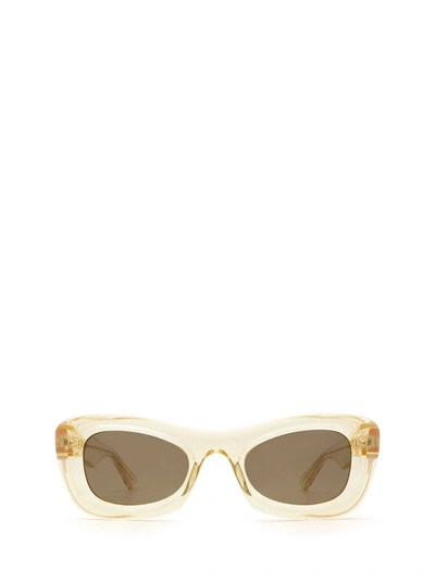 Bottega Veneta Bv1088s Yellow Sunglasses