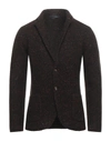 Lardini Suit Jackets In Dark Brown