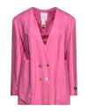 Patou Suit Jackets In Fuchsia