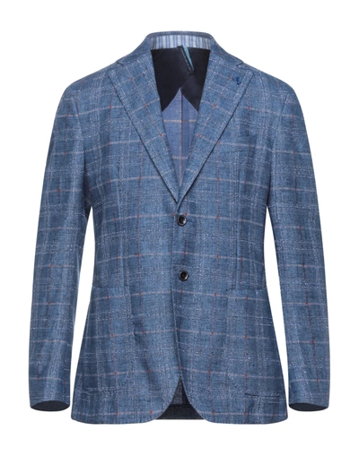 Harmont & Blaine Suit Jackets In Blue