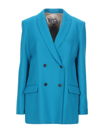 Paul & Joe Suit Jackets In Turquoise