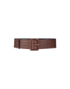 Msgm Belts In Brown