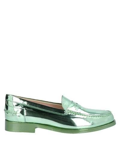 Tod's Loafers In Green