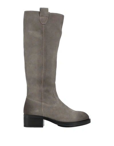 Apepazza Knee Boots In Khaki