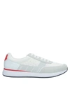 SWIMS SWIMS MAN SNEAKERS WHITE SIZE 11.5 TEXTILE FIBERS, SOFT LEATHER,17062537JG 14