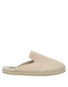 OAS OAS WOMAN ESPADRILLES SAND SIZE 11 SOFT LEATHER,17066033OF 5