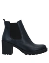 Vincent Vega Ankle Boots In Dark Blue