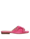 Santoni Sandals In Pink