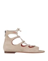 Santoni Sandals In Beige