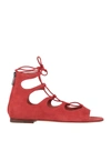 Santoni Sandals In Red